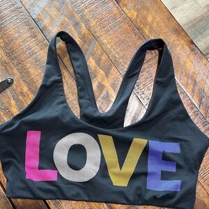 For The Love of Zumba Sport Bra Size L